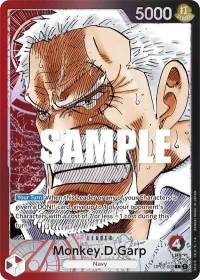 Monkey.D.Garp (Alternate Art) OP02-002