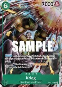 Krieg (Alternate Art) OP03-025