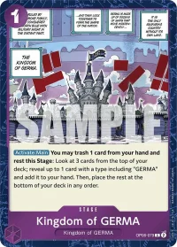 Kingdom of GERMA (Jolly Roger Foil) OP06-079