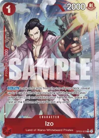 Izo (OP03-003) (Full Art) OP03-003