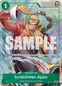 Scratchmen Apoo (Alternate Art) EB01-015