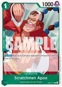 Scratchmen Apoo - EB01-015 (Reprint) EB01-015