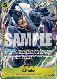 X.Drake (Alternate Art) OP10-114